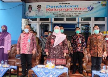 Bupati Muaro Jambi Hadiri Launching Pendataan BKKBN
