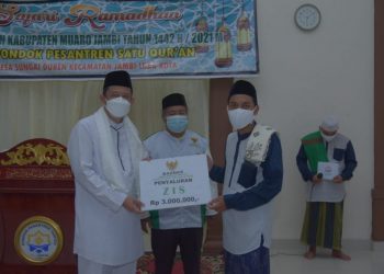 Wakil Bupati Muaro Jambi Safari Ramadhan di Ponpes Desa Sungai Duren