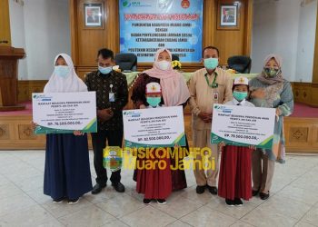 Bupati Muaro Jambi Hadiri Penandatanganan Kesepakatan Kerjasama dengan BPJS