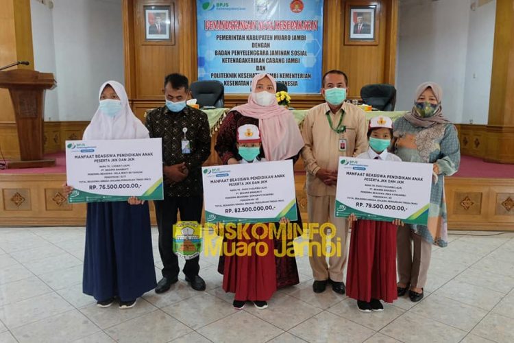 Bupati Muaro Jambi Hadiri Penandatanganan Kesepakatan Kerjasama dengan BPJS