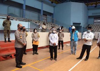 Kapolda dan Gubernur Jambi Cek Kesiapan Lokasi Vaksinasi Massal Serentak