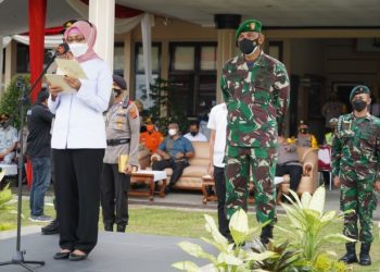 Hari Nur Cahya Pimpin Apel Gerakan Pasukan Operasi Ketupat