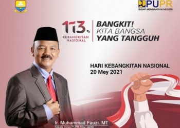 Kadis PUPR: Putus Mata Rantai Covid dengan Semangat Kebangkitan Nasional