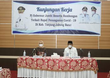 Gubernur Jambi Dorong Penanganan Ekstra di Zona Merah Covid-19