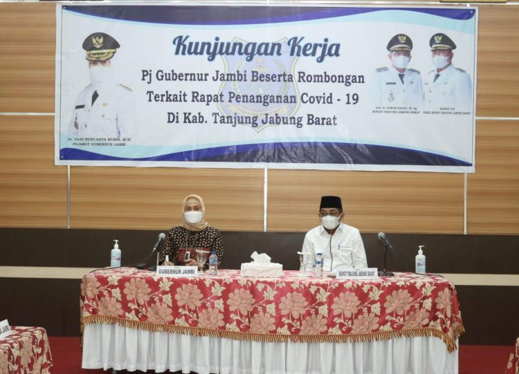 Gubernur Jambi Dorong Penanganan Ekstra di Zona Merah Covid-19