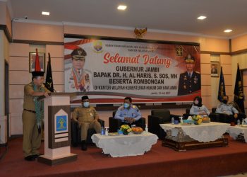 Perkuat Pembangunan Jambi, Al Haris Kunjungi Instansi Vertikal 