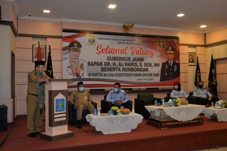 Perkuat Pembangunan Jambi, Al Haris Kunjungi Instansi Vertikal