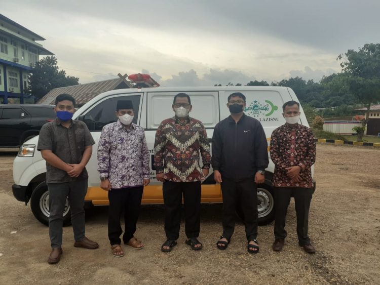 LAZISNU Jambi Terima Bantuan Ambulans BPKH-NU Care Lazisnu