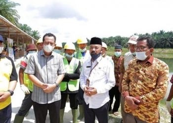 Kadis PUPR Provinsi Jambi Tinjau Kerusakan Jalan di Sungai Bahar