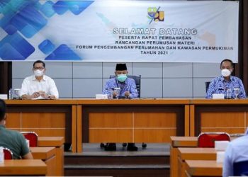 Kadis PUPR Buka Rancangan Perumusan Materi Forum Pengembangan Perumahan