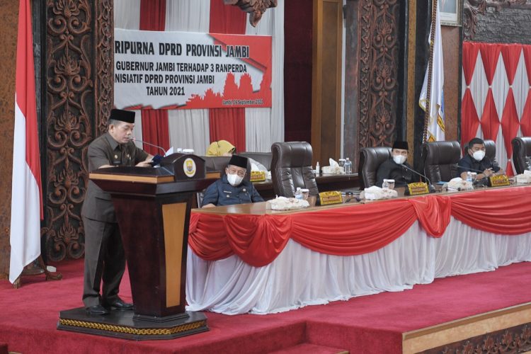 Didukung Al Haris, Ranperda Kearsipan dan Disabilitas Inisiatif DPRD Provinsi Jambi