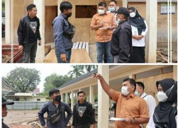 Komisi III DPRD Kota Jambi, Tinjau Pembangunan Rehab Gedung