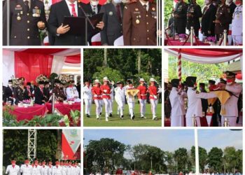 Ketua DPRD Kota Jambi Hadiri Upacara HUT RI ke 76