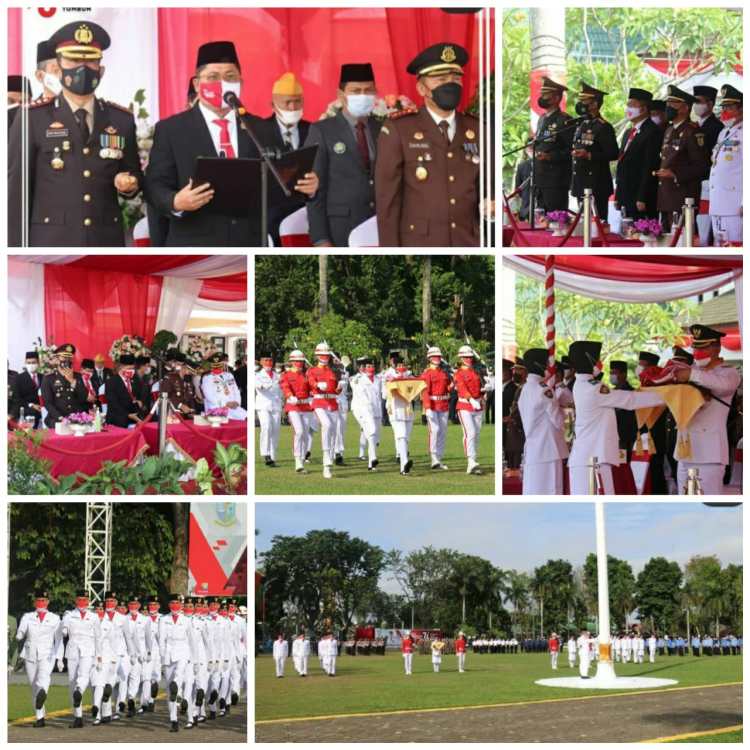 Ketua DPRD Kota Jambi Hadiri Upacara HUT RI ke 76