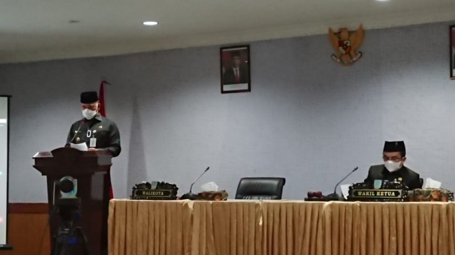 Paripurna Jawaban Eksekutif Atas Pandangan Umum Fraksi DPRD Kota Jambi