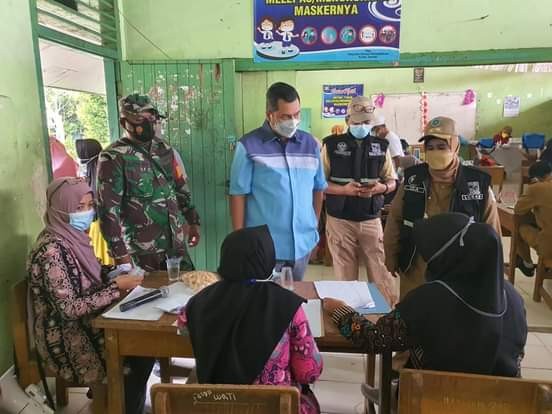Komisi IV DPRD Kota Jambi Tinjau Vaksinasi di Kelurahan Solok Sipin