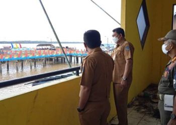 Jelang MTQ, Wabub Tanjabbar Periksa Kondisi Kawasan Wisata di Kualatungkal