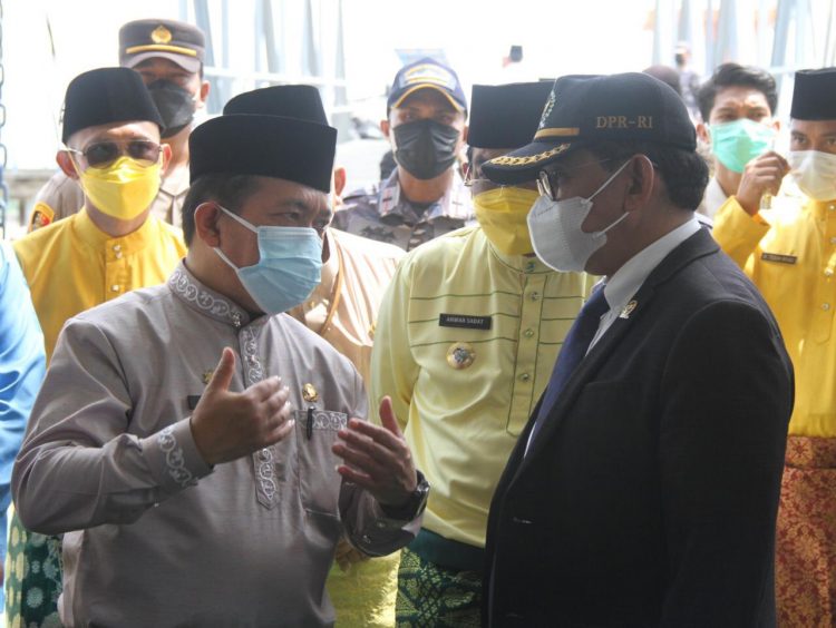 Gubernur Jambi Kunjungi Pelabuhan Roro Inginkan Penambahan Armada
