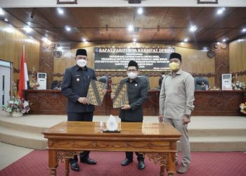 DPRD Tanjabbar Gelar Paripurna Penyampaian Pansus Bupati Terhadap Ranperda RPJMD