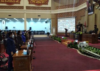 DPRD Kota Jambi Gelar Paripurna Penyampaian Laporan Hasil Banggar