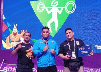 Lifter Reza Persembahkan Perak Ke-10 Jambi