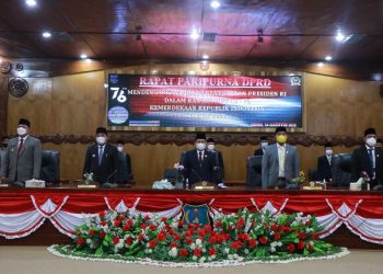 Bupati Tanjabbar Minta Maknai HUT RI Bekerjasama Hadapi Situasi Sulit
