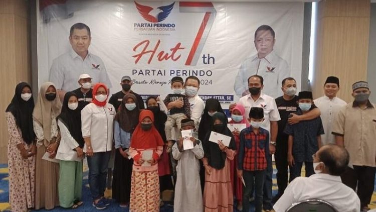 Rayakan HUT ke-7, DPW Perindo Jambi Berbagi Tali Asih untuk Anak Panti Asuhan