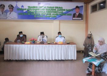 Bupati Tanjabbar Buka Training Center Tahap V