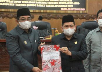 DPRD Tanjabbar Gelar Paripurna Perubahan APBD TA 2021