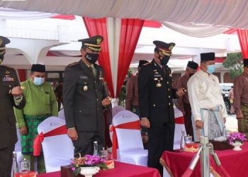Ketua Dewan Hadiri Upacara Hari Jadi Pemkot Jambi