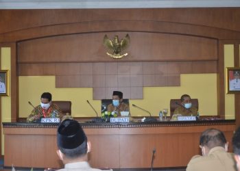 Bupati Batanghari Hadiri Rakor dan Monitoring KPK
