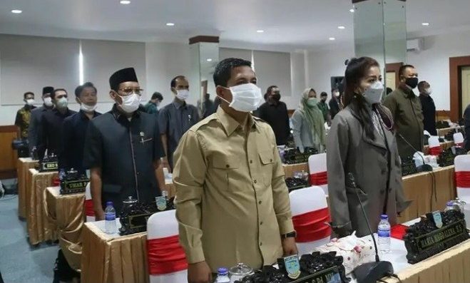 Paripurna Tanggapan Fraksi Atas RAPBD Kota Jambi Tahun 2022