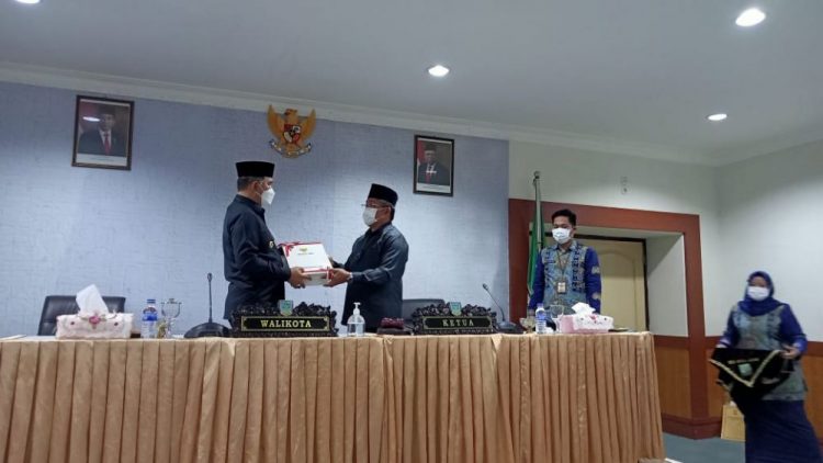 DPRD Kota Gelar Paripurna Penyampaian Nota Pengantar dan Nota Keuangan