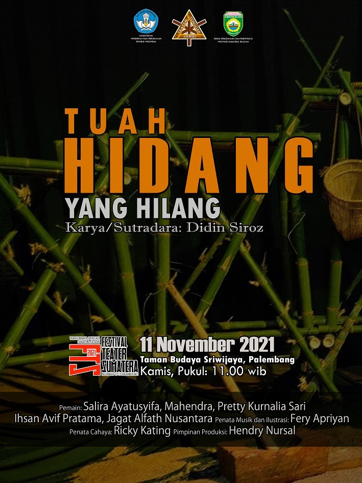 Teater Tonggak Ingatkan ‘Tanah Berpijak Budaya Berjejak’ di Bumi Sriwijaya