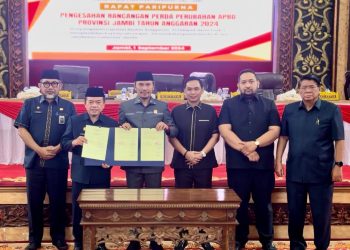 DPRD Jambi Sahkan APBD Perubahan 2024