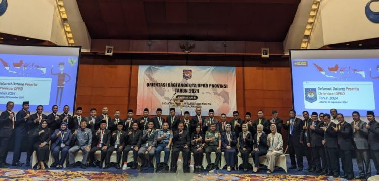 Pendalaman Tugas dan Fungsi, 55 Anggota DPRD Provinsi Jambi Ikuti Orientasi yang Digelar BPSDM Kemendagri