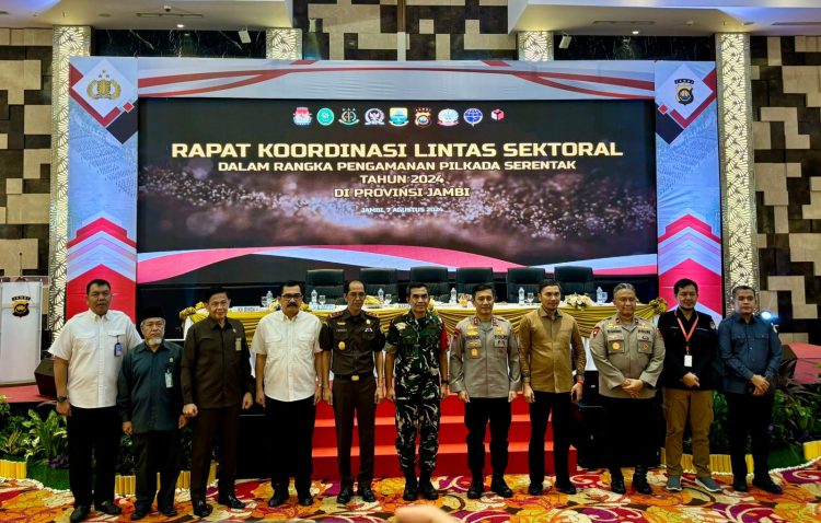 Rakor Lintas Sektoral, Ketua DPRD Jambi Ajak Seluruh Pihak Sukseskan Pilkada 2024