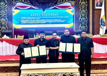 DPRD Provinsi Jambi Gelar Rapat Paripurna KUPA dan PPAS Perubahan APBD 2024