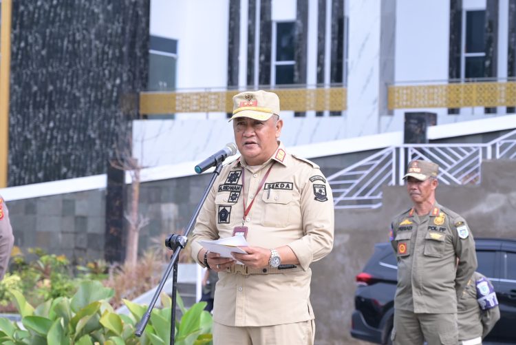 Sekda Kota Jambi Minta Satpol PP Jaga Kondusivitas Menjelang Pilkada Serentak