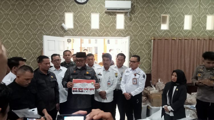 Pjs. Gubernur  Sudirman Pantau Persiapan Pilkada Serentak Tahun 2024 di Muaro Jambi