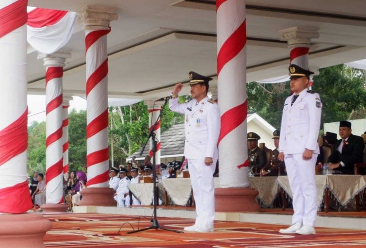 Pj. Bupati Muaro Jambi Pimpin Upacara HUT RI ke-79