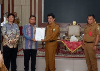 Pj. Bupati Muaro Jambi Raden Najmi Terima Tim BPK RI Terkait Pemeriksaan Kinerja JKN 2023-2024