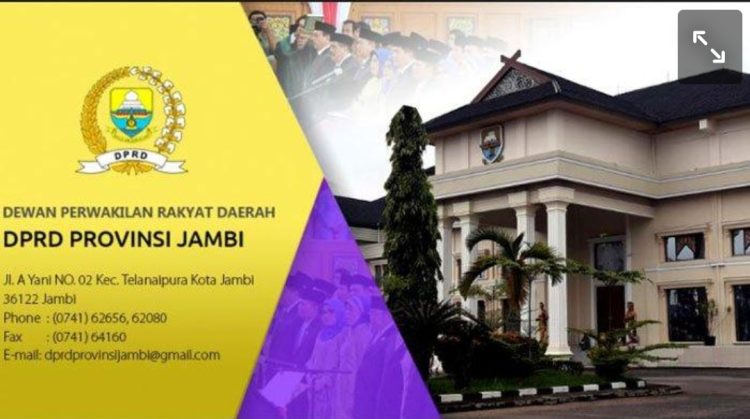 Ini Usulan Susunan Fraksi DPRD Provinsi Jambi Periode 2024-2029