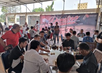 Semarakan Momen HUT ke-79 RI, Setwan DPRD Provinsi Jambi Gelar Turnamen Domino