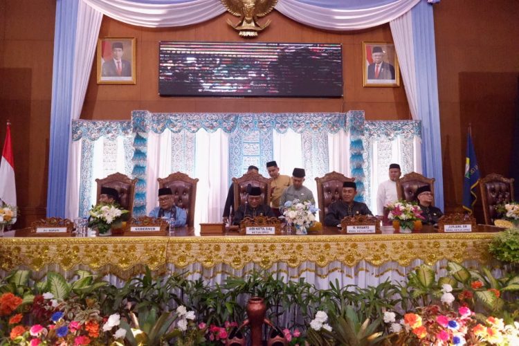 HUT ke 25 Muaro Jambi, DPRD Gelar Sidang Paripurna