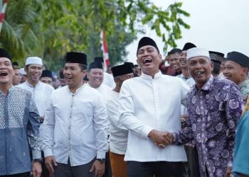 Bupati Batang Hari MFA Hadiri Acara Peringatan Maulid Nabi di Desa Terusan