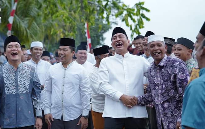 Bupati Batang Hari MFA Hadiri Acara Peringatan Maulid Nabi di Desa Terusan