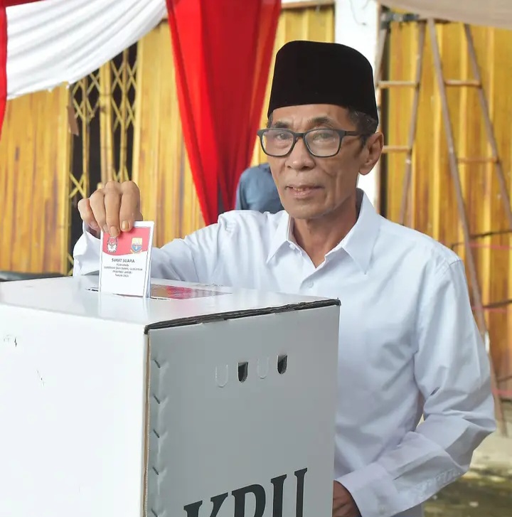 Wabup Batanghari Berikan Hak Suara pada Pilkada Serentak