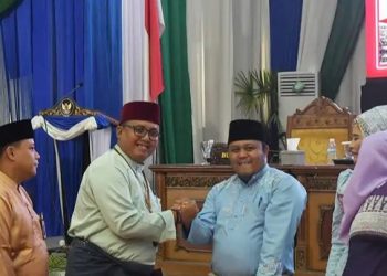 Asisten II Setda Batanghari Hadiri Rapat Paripurna DPRD Tanjabtim