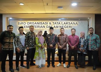 Pjs Bupati Tanjab Barat Koordinasi dan Konsultasi ke Biro Organisasi dan Tata Laksana Kemendagri